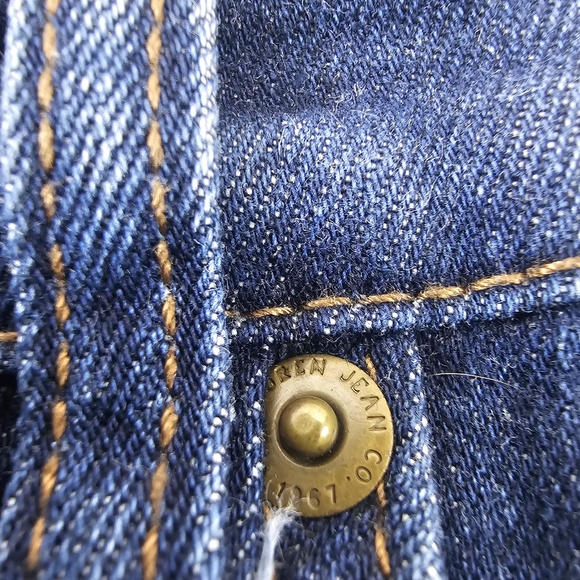 Lauren Ralph Lauren Dark Blue Straight Leg Jeans Sz 4 - Picture 11 of 13